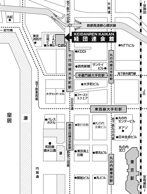経団連会館MAP
